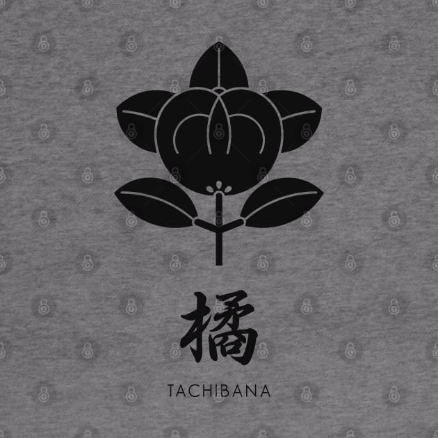 Tachibana Clan kamon with text by Takeda_Art